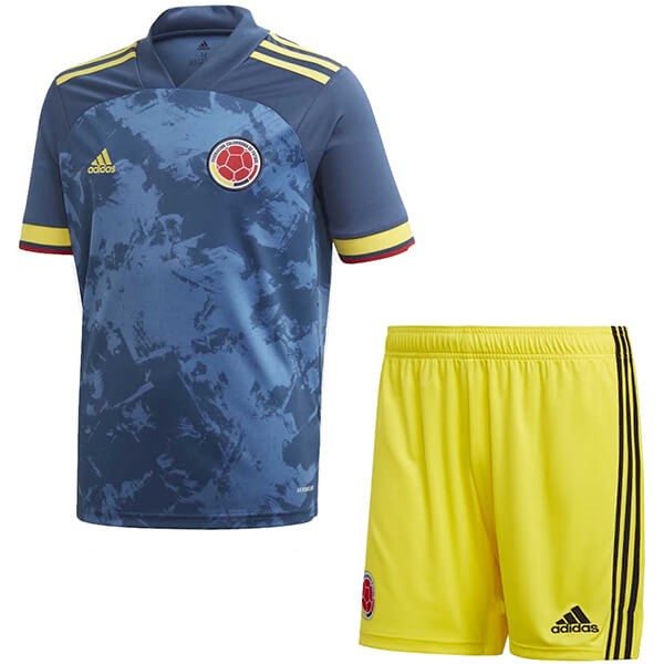 Camiseta Colombia Segunda equipo Niños 2020 Azul